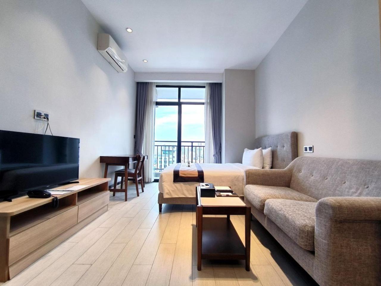 The View Serviced Residence 豪景日式酒店公寓 Phnom Pen Exterior foto