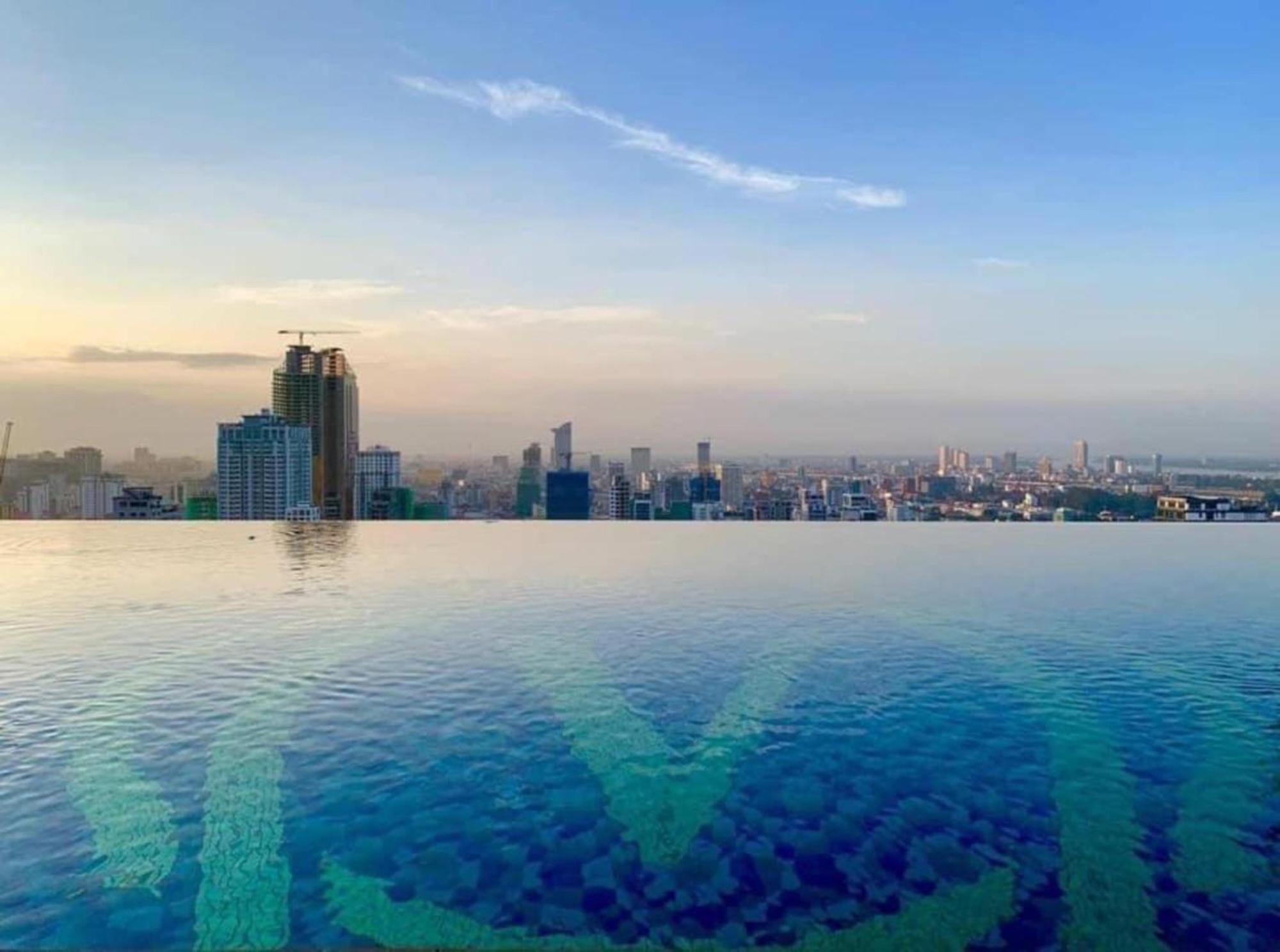 The View Serviced Residence 豪景日式酒店公寓 Phnom Pen Exterior foto